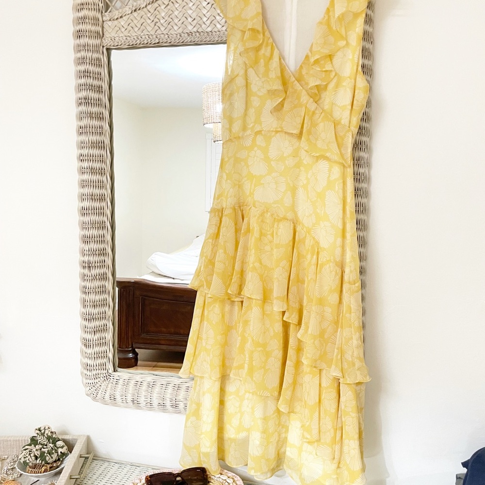 Vintage ruffled dress